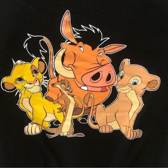 DISNEY sweatshirt with Lion King characters.  Size XL - Picture 2 of 6